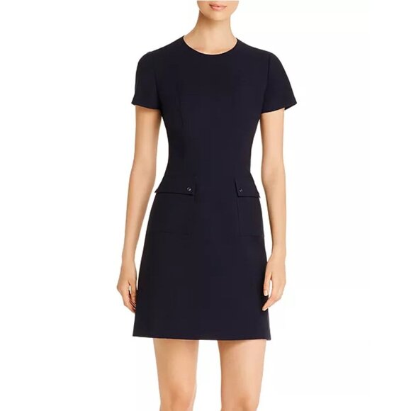 Elie Tahari Dresses & Skirts - Elie Tahari Women's Black Short Sleeve Jaelyn Dress Size 6